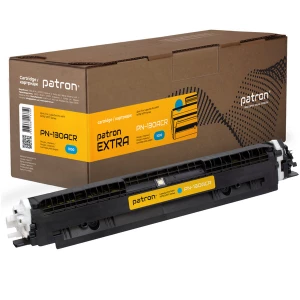Тонер-картридж сумісний HP 130A (CF351A) блакитний Extra Patron (PN-130ACR) Тонер-картридж сумісний HP 130A (CF351A) блакитний Extra Patron (PN-130ACR)