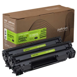 Картридж сумісний HP 83A (CF283A) подвійна упаковка Green Label Patron (PN-83ADGL) Картридж сумісний HP 83A (CF283A) подвійна упаковка Green Label Patron (PN-83ADGL)