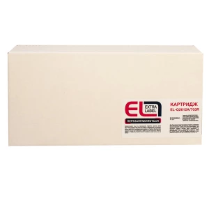 Картридж сумісний HP 12A (Q2612A)/Canon 703 Extra Label (EL-Q2612A/703R) Картридж сумісний HP 12A (Q2612A)/Canon 703 Extra Label (EL-Q2612A/703R)