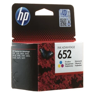 Картридж №652 кольоровий HP (F6V24AE) Картридж №652 кольоровий HP (F6V24AE)