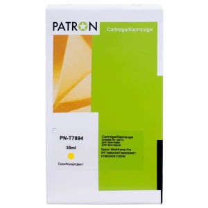 Картридж сумісний Epson T7894 XXL (C13T789440) 4K арк, жовтий Patron (PN-T7894) Картридж сумісний Epson T7894 XXL (C13T789440) 4K арк, жовтий Patron (PN-T7894)