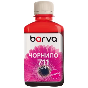 Чорнило для HP 711 M спеціальне 180 мл, водорозчинне, пурпурове Barva (H711-859) Чорнило для HP 711 M спеціальне 180 мл, водорозчинне, пурпурове Barva (H711-859)