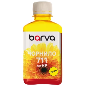 Чорнило для HP 711 Y спеціальне 180 мл, водорозчинне, жовте Barva (H711-860) Чорнило для HP 711 Y спеціальне 180 мл, водорозчинне, жовте Barva (H711-860)