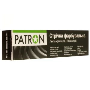 Стрічка для матричних картриджів 12,7 ммх16 м, правий мебіус, HD Patron Стрічка для матричних картриджів 12,7 ммх16 м, правий мебіус, HD Patron