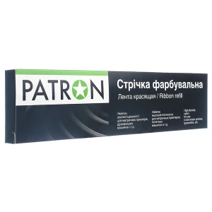 Стрічка для матричних картриджів 12,7 ммx20 м, правий мебіус, HD Patron Стрічка для матричних картриджів 12,7 ммx20 м, правий мебіус, HD Patron