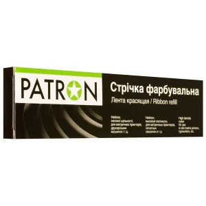 Стрічка для матричних картриджів 12,7 ммx50 м, правий мебіус, HD Patron Стрічка для матричних картриджів 12,7 ммx50 м, правий мебіус, HD Patron