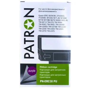 Картридж сумісний Epson ERC-30 фіолетовий (purple) Patron (PN-ERC30 PU) Картридж сумісний Epson ERC-30 фіолетовий (purple) Patron (PN-ERC30 PU)