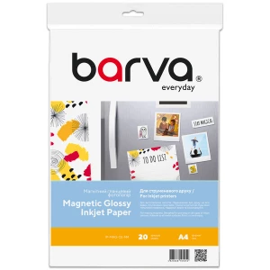 Фотопапір магнітний глянцевий 660 г/м2 (0.31 мм), А4, 20 арк Everyday Barva (IP-MAG-CE-144) Фотопапір магнітний глянцевий 660 г/м2 (0.31 мм), А4, 20 арк Everyday Barva (IP-MAG-CE-144)