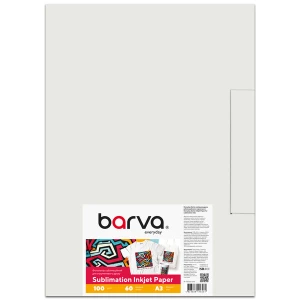 Папір для сублімаційного друку 100 г/м2, A3, 60 л Everyday Barva (IP-TSE100-330) Папір для сублімаційного друку 100 г/м2, A3, 60 л Everyday Barva (IP-TSE100-330)