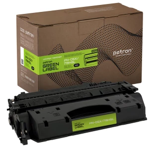 Картридж сумісний HP 05X (CE505X)/Canon 719 H Green Label Patron (PN-05X/719HGL) Картридж сумісний HP 05X (CE505X)/Canon 719 H Green Label Patron (PN-05X/719HGL)
