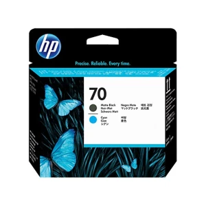 Головка друкуюча №70 матовий чорний/блакитний HP (C9404A) Головка друкуюча №70 матовий чорний/блакитний HP (C9404A)
