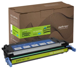 Картридж сумісний HP 502A (Q6471A) Green Label, блакитний Patron (PN-502ACGL) Картридж сумісний HP 502A (Q6471A) Green Label, блакитний Patron (PN-502ACGL)