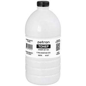 Тонер Sharp AR-160 флакон, 610 г Patron (PN-SHAR160-610) Тонер Sharp AR-160 флакон, 610 г Patron (PN-SHAR160-610)