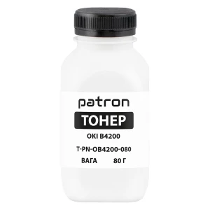Тонер Oki B4200 флакон, 80 г Patron (PN-OB4200-080) Тонер Oki B4200 флакон, 80 г Patron (PN-OB4200-080)