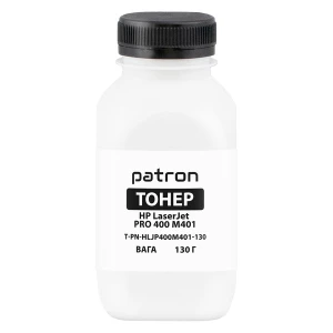 Тонер HP LJ PRO 400 M401 флакон, 130 г Patron (PN-HLJP400M401-130) Тонер HP LJ PRO 400 M401 флакон, 130 г Patron (PN-HLJP400M401-130)