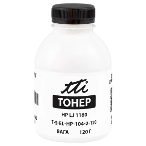 Тонер HP LJ 1160 флакон, 120 г TTI (TSM-T104-2-120) Тонер HP LJ 1160 флакон, 120 г TTI (TSM-T104-2-120)