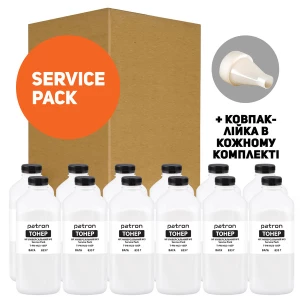 Тонер HP універсальний №3 Service Pack, флакон 12x833 г Patron (PN-HU3-10SP) Тонер HP універсальний №3 Service Pack, флакон 12x833 г Patron (PN-HU3-10SP)