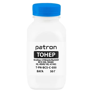 Тонер Brother спеціальний BCS HL-3040 флакон, 50 г, блакитний Patron (PN-BCS-C-050) Тонер Brother спеціальний BCS HL-3040 флакон, 50 г, блакитний Patron (PN-BCS-C-050)