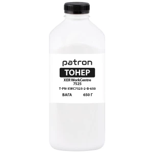 Тонер XER WorkCentre 7525 флакон, 650 г, чорний Patron (PN-XWC7525-2-B-650) Тонер XER WorkCentre 7525 флакон, 650 г, чорний Patron (PN-XWC7525-2-B-650)