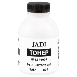 Тонер HP LJ P1005 флакон, 80 г Jadi (TSM-JLT-062-080) Тонер HP LJ P1005 флакон, 80 г Jadi (TSM-JLT-062-080)