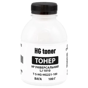 Тонер HP універсальний LJ 1010 флакон, 100 г HG toner (TSM-HG221-100) Тонер HP універсальний LJ 1010 флакон, 100 г HG toner (TSM-HG221-100)