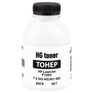 Тонер HP LaserJet P1005 флакон, 60 г HG toner (TSM-HG361-060) Тонер HP LaserJet P1005 флакон, 60 г HG toner (TSM-HG361-060)