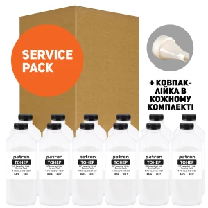 Тонер HP LJ 1160 Service Pack, флакон 12x833 г Patron (PN-HLJ1160-10SP) Тонер HP LJ 1160 Service Pack, флакон 12x833 г Patron (PN-HLJ1160-10SP)