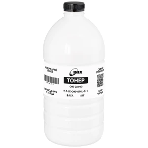 Тонер Oki C5100 флакон, 1 кг, чорний Imex (TSM-OML-K-1) Тонер Oki C5100 флакон, 1 кг, чорний Imex (TSM-OML-K-1)