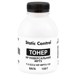 Тонер HP універсальний MPT5 флакон, 150 г SCC (TSM-MPT5-150) Тонер HP універсальний MPT5 флакон, 150 г SCC (TSM-MPT5-150)