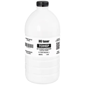 Тонер HP універсальний LaserJet 1010 флакон, 1 кг HG toner (TSM-HG22A-1) Тонер HP універсальний LaserJet 1010 флакон, 1 кг HG toner (TSM-HG22A-1)