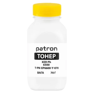 Тонер XER Ph 6600 флакон, 70 г, жовтий Patron (PN-XP6600-Y-070) Тонер XER Ph 6600 флакон, 70 г, жовтий Patron (PN-XP6600-Y-070)