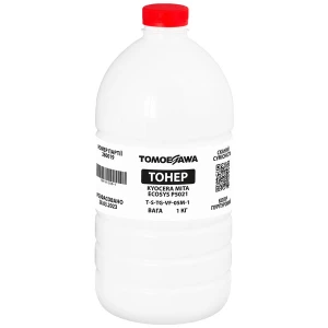 Тонер Kyocera Mita Ecosys P5021 флакон, 1 кг, пурпуровий Tomoegawa (TSM-VF-05M-1) Тонер Kyocera Mita Ecosys P5021 флакон, 1 кг, пурпуровий Tomoegawa (TSM-VF-05M-1)