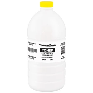 Тонер Kyocera Mita Ecosys P5021 флакон, 1 кг, жовтий Tomoegawa (TSM-VF-05Y-1) Тонер Kyocera Mita Ecosys P5021 флакон, 1 кг, жовтий Tomoegawa (TSM-VF-05Y-1)