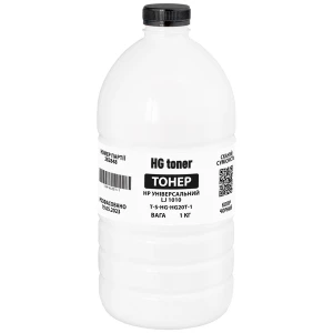 Тонер HP універсальний LJ 1010 флакон, 1 кг HG toner (TSM-HG20T-1) Тонер HP універсальний LJ 1010 флакон, 1 кг HG toner (TSM-HG20T-1)