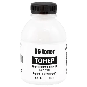 Тонер HP універсальний LJ 1010 флакон, 80 г HG toner (TSM-HG20T-080) Тонер HP універсальний LJ 1010 флакон, 80 г HG toner (TSM-HG20T-080)