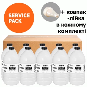 Тонер HP універсальний M18 Service Pack, флакон 10x1 кг CET (TSM-M18-10SP) Тонер HP універсальний M18 Service Pack, флакон 10x1 кг CET (TSM-M18-10SP)