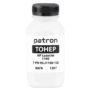 Тонер HP LJ 1160 флакон, 120 г Patron (PN-HLJ1160-120) Тонер HP LJ 1160 флакон, 120 г Patron (PN-HLJ1160-120)