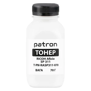 Тонер Ricoh Aficio SP 311 флакон, 70 г Patron (PN-RASP311-070) Тонер Ricoh Aficio SP 311 флакон, 70 г Patron (PN-RASP311-070)