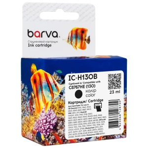 Картридж сумісний HP 130 (C8767HE) 860 арк, чорний Barva (IC-H130B) Картридж сумісний HP 130 (C8767HE) 860 арк, чорний Barva (IC-H130B)
