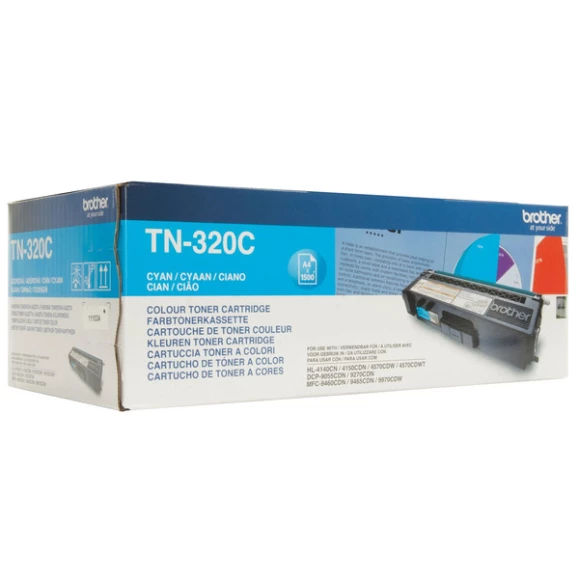 Тонер-картридж TN320C блакитний Brother (TN320C)