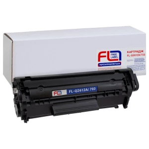 Картридж сумісний HP 12A (Q2612A)/Canon 703 Free Label (FL-Q2612A/703) Картридж сумісний HP 12A (Q2612A)/Canon 703 Free Label (FL-Q2612A/703)