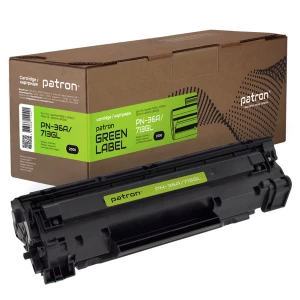 Картридж сумісний HP 36A (CB436A)/Canon 713 Green Label Patron (PN-36A/713GL) Картридж сумісний HP 36A (CB436A)/Canon 713 Green Label Patron (PN-36A/713GL)