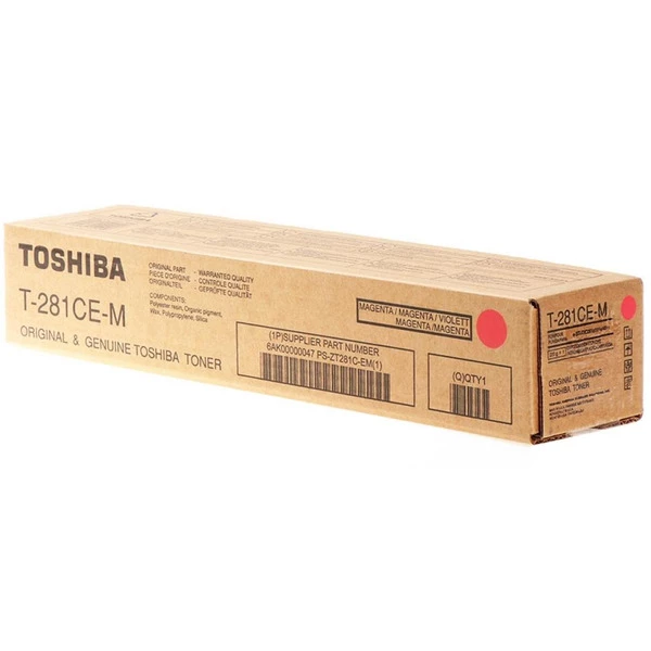 Тонер-картридж T-281C EM пурпурный Toshiba (6AK00000047)