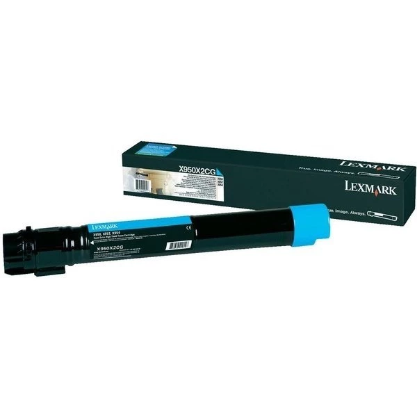 Тонер-картридж X95x блакитний Lexmark (X950X2CG)
