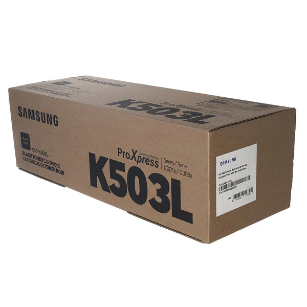 Картридж CLT-K503L черный Samsung (SU149A/SU147A) - Фото 1 