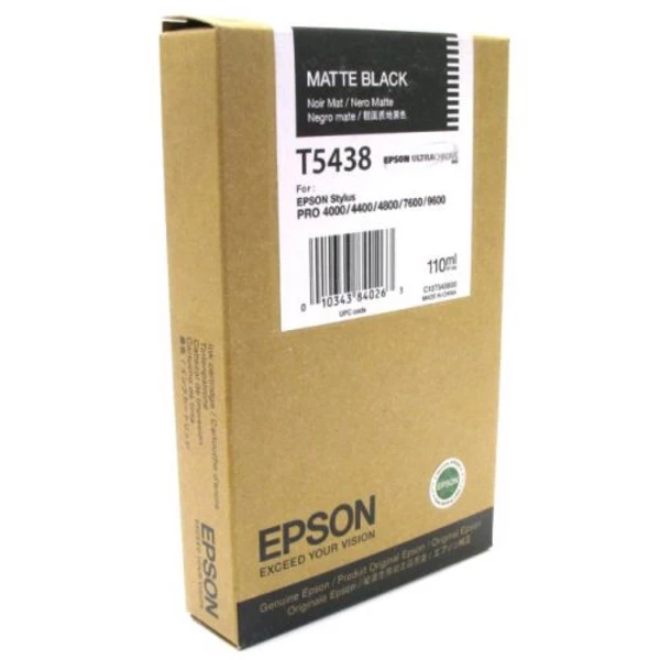 Картридж T543800 матовий чорний Epson (C13T543800)