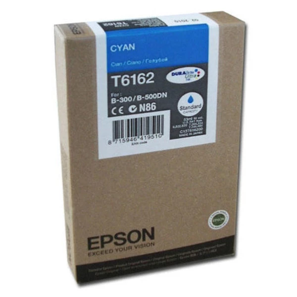 Картридж T6162 блакитний Epson (C13T616200)