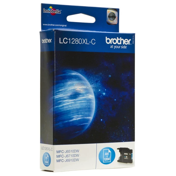 Картридж LC1280XLC блакитний Brother (LC1280XLC) - Фото 1 