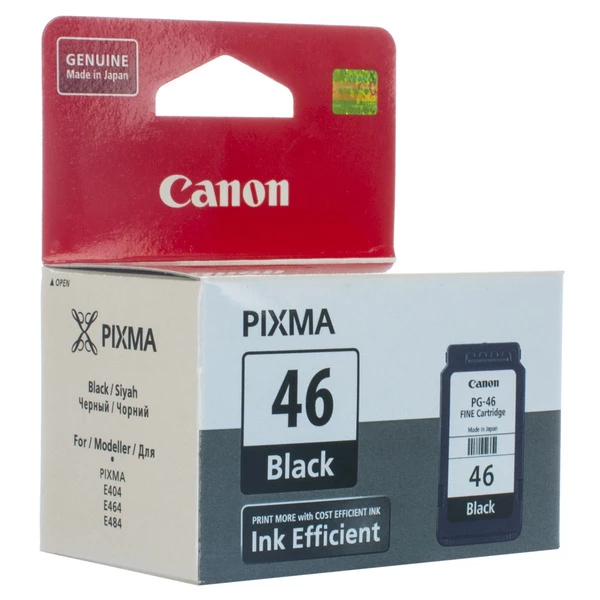 Картридж PG-46 черный Canon (9059B001) - Фото 1 