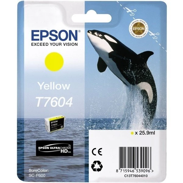 Картридж SC-P600 желтый Epson (C13T76044010)